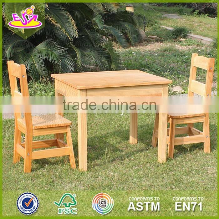 Wholesale colorful wooden animal shape table and chairs best selling kids table and chairs W08G089