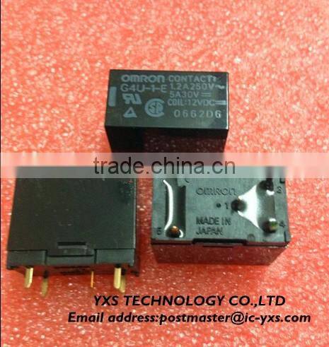 Japan Relay 4 pin 1.2a 250v G4U-1-E-12VDC/G4U-1-E