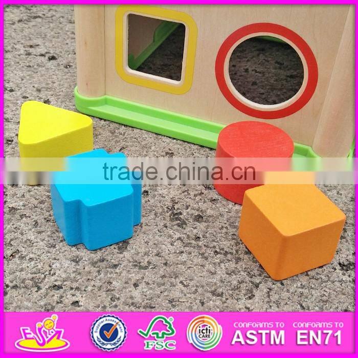 Multi-function bead maze wooden educational toys for toddlers W11B123-S