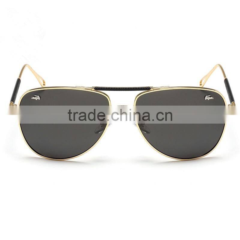 2016 Fashion men and ladies fashion crocodile driver driving glasses polarized sunglasses cycling glasses