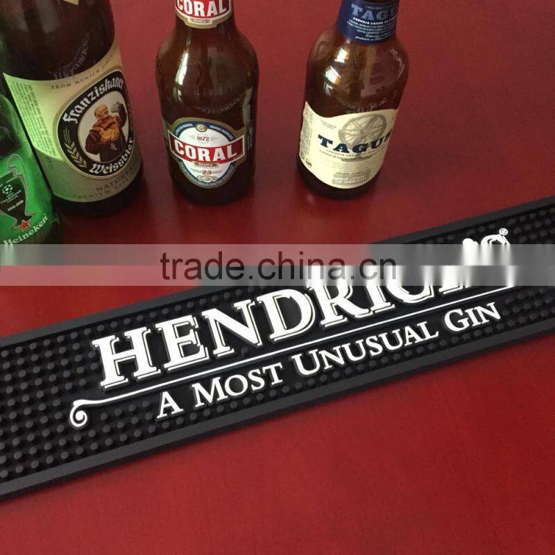 High Quality PVC customized soft rubber bar mat