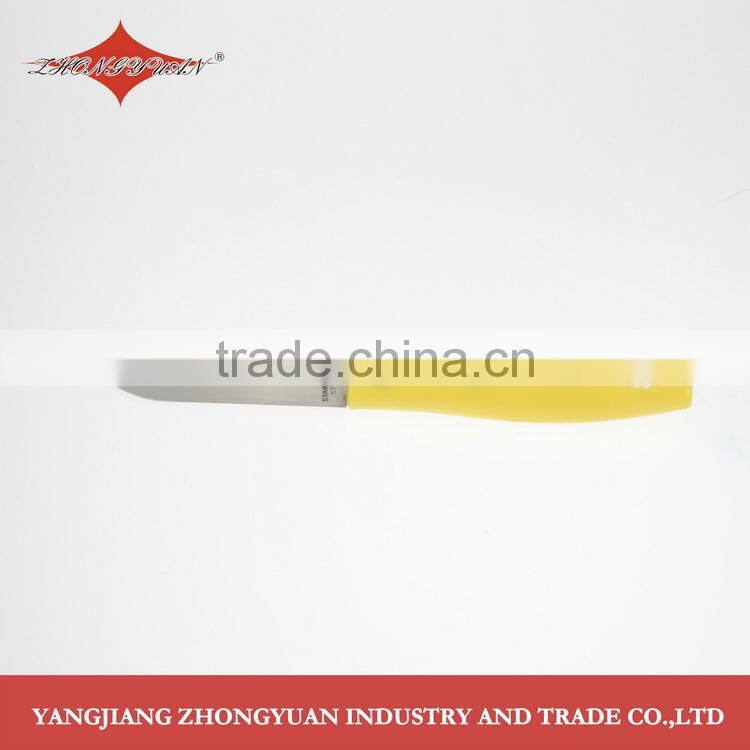 Manul stainless steel kitchen utensil for Kitchen tool yellow handle