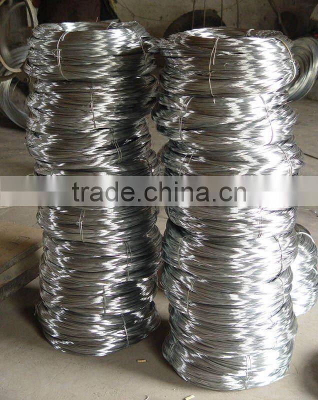 fine quality hot dipped galvanized wire(factory)