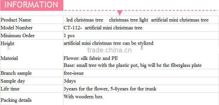 Chinese Facotry Artificial christmas tree decoration christmas tree with silver