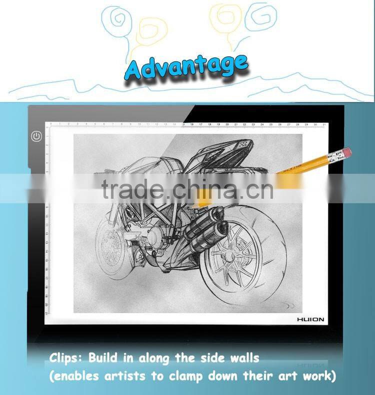 LED Artist Stencil Board Tattoo Drawing Tracing Table Light Box Pad