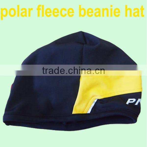 Custom running hat sports polar fleece beanie Dry fit Running cap