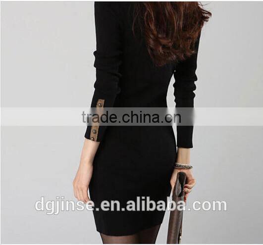 Fashion Winter Dress long-sleeve casual dress