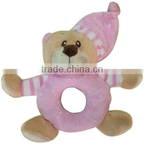 Handmade creative baby rattle toys baby plush baby toys