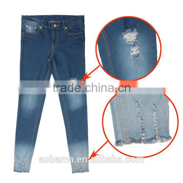 2015 New Collection Top Quality Women Latest Casual Denim Jeans