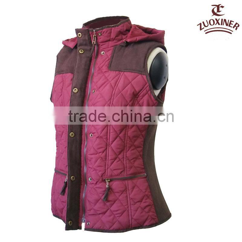 hot sale women's quilting padded cotton jacket 2014