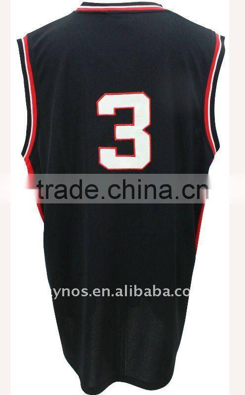 Basketball vest with name and number