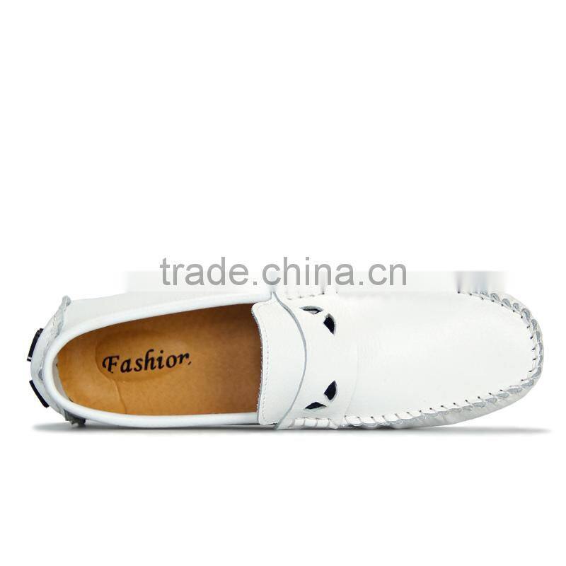 high quality little monsters genuine leather peas shoes casual fashion for men, adults casual shoes fashion from china factory