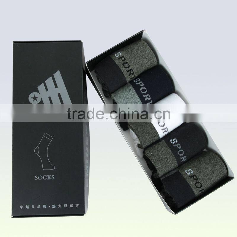 Athletic plain socks