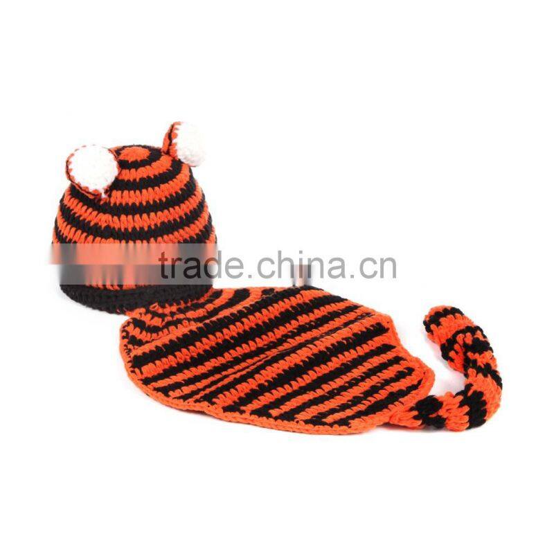 Fashion Animal Newborn Infant Clothing Set Cute Crochet Clothes For Baby Winter Knitted Outfits