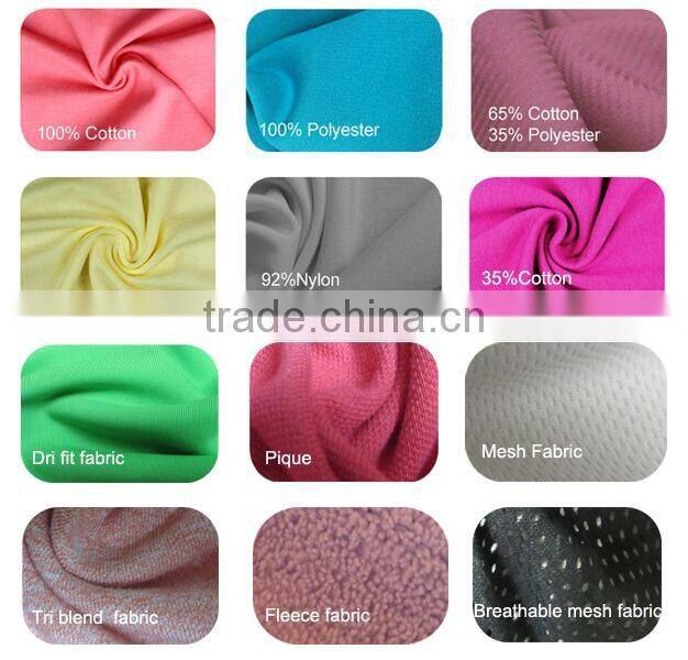 Longline blue tri blend t shirt slub t shirt custom logo gym fitness t shirt