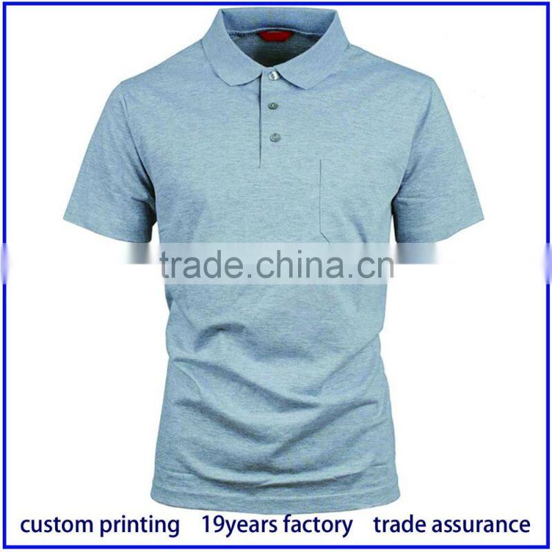 OEM mesh/single jersery cotton polo shirt