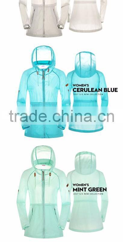 high quality hot long-sleeved hooded sun protection tops