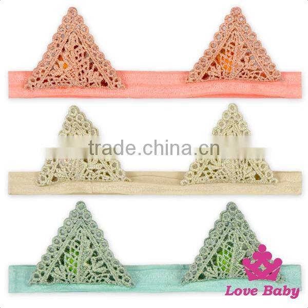 Newest Grosgrain Hair Accessories Cute Ear Baby Girls Butterfly Casual Wear Headband