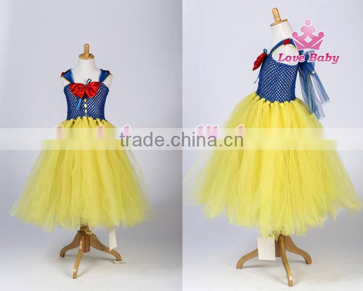 Lovebaby Kids Crochet Top Tutu Lined Tulle Children Dress LBLSX-FD4055A