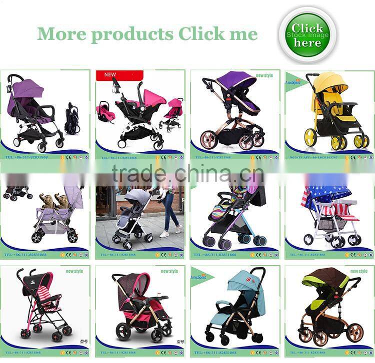 China baby stroller manufacturer 2017 new design high landscape and easy foldable baby pram /Baby Stroller 3 in 1