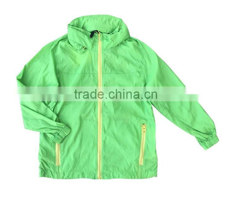 Summer kids kids clothes lightweight windbreaker skin jacket