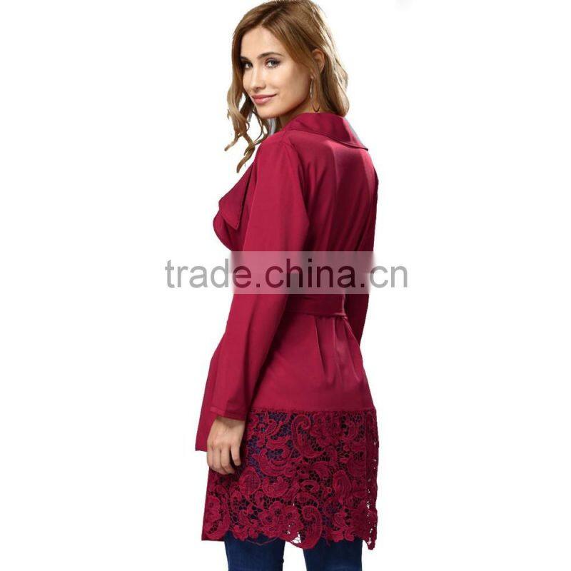 Fashion Women Woolen Trench Coats For Sale 2017