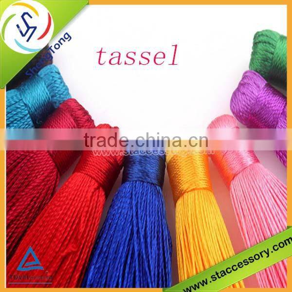 tassels for jewelry polyester/silk tassels wholesale silk tassels