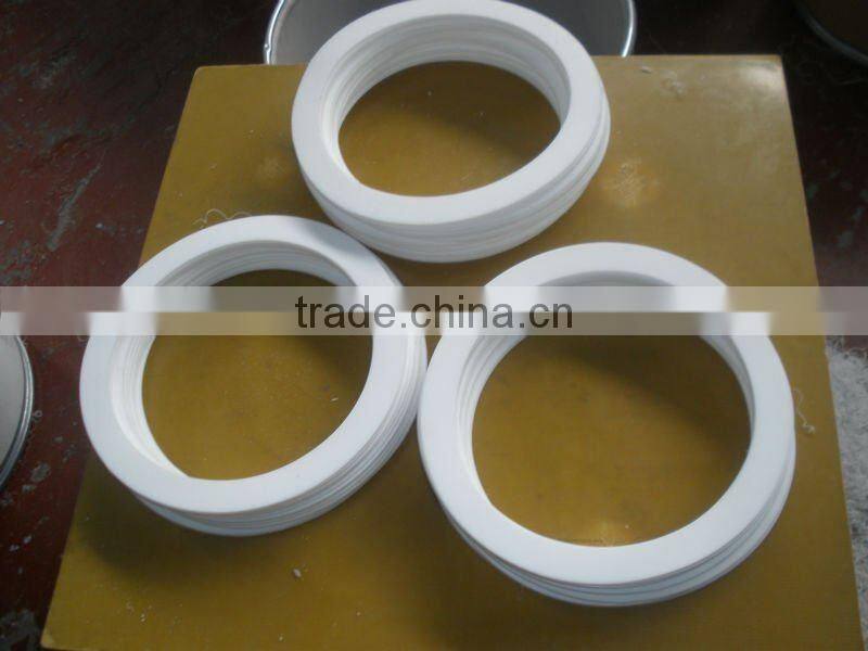 corrosion resistant white PTFE gasket