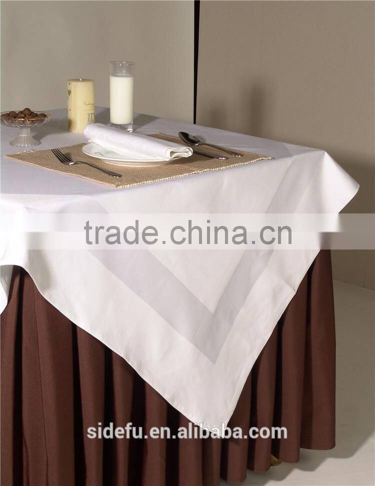 Wholesale Customized Fancy Square Ruffled Table Skirt