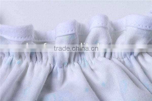 cute animal pattern printed 100% cotton reusable sleepy baby cloth diaper