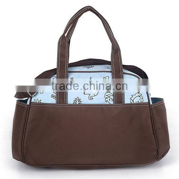 fancy prints multi-function baby diaper nappy bags