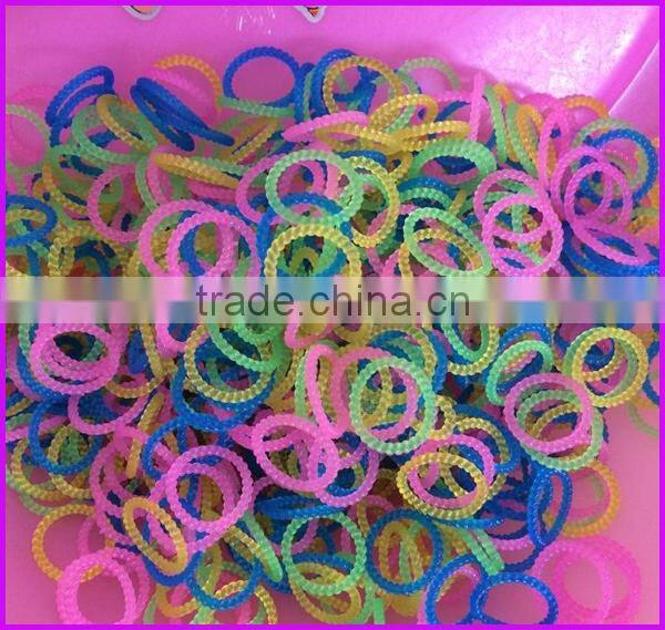 European hot selling DIY refill pack cheap rubber loom bands
