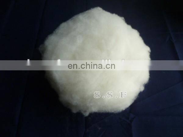 100% Pure carded and dehaired Cashmere Tops White 16.0mic/44mm