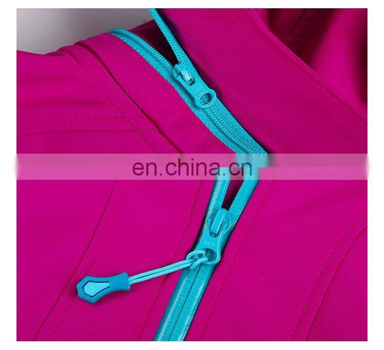 Wholesale waterproof softshell jacket with custom logo