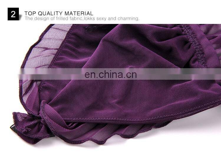 Laminatedmaterial Sexy Lingerie Sleepwear Women's Sleepwear