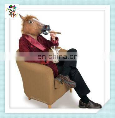 Horse Fancy Dress Cosplay Full Head Latex Animal Party Masks HPC-0403