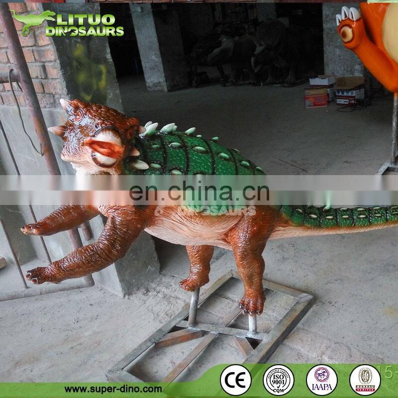 Cute Cartoon Fiberglass Dinosaur Model