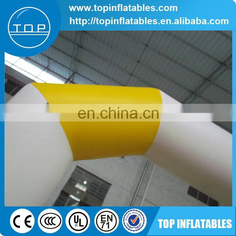 Custom printed logo cheap inflatable arch for sale