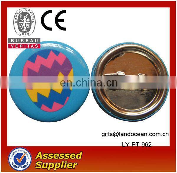 Promotional Security Pin Round Metal Button Badge
