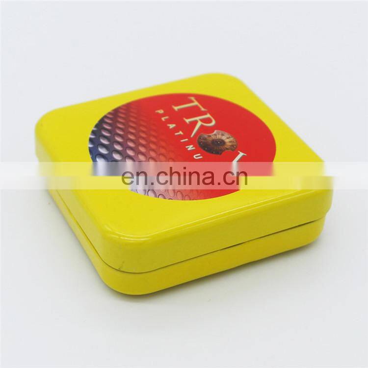 tin can manufacturer custom metal small tin box for mint