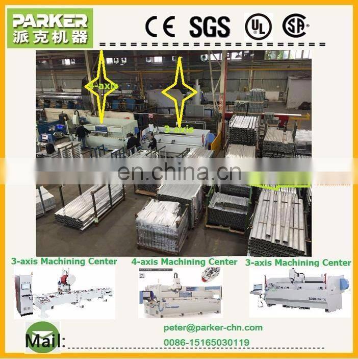 CNC Aluminum milling and drilling and cutting machine with Syntec Control system