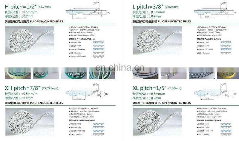 Supply a variety of high temperature silicone conveyor belting