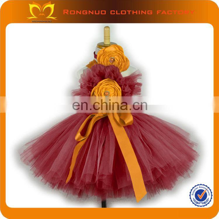 mixed color wholesale free shipping ballet tutuless Floral tutu dress
