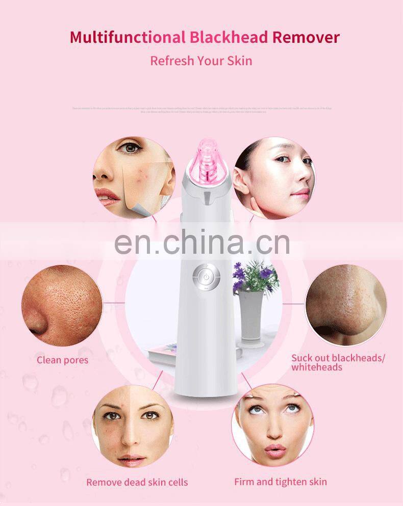blackhead remover acne comedone cleaner vacuum Exfoliating machine for beauty