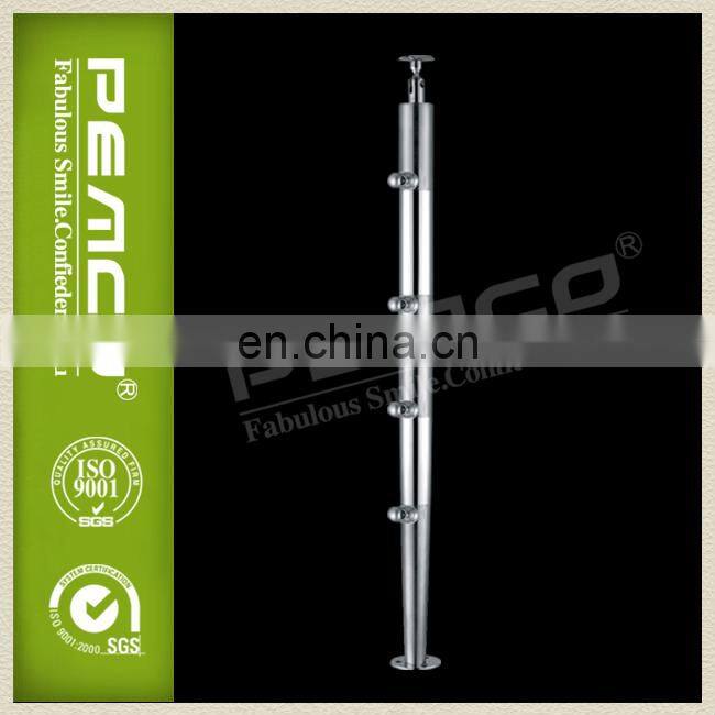 Exterior decorative stair stainless steel balusters for balcony, bridges, stairs, subway