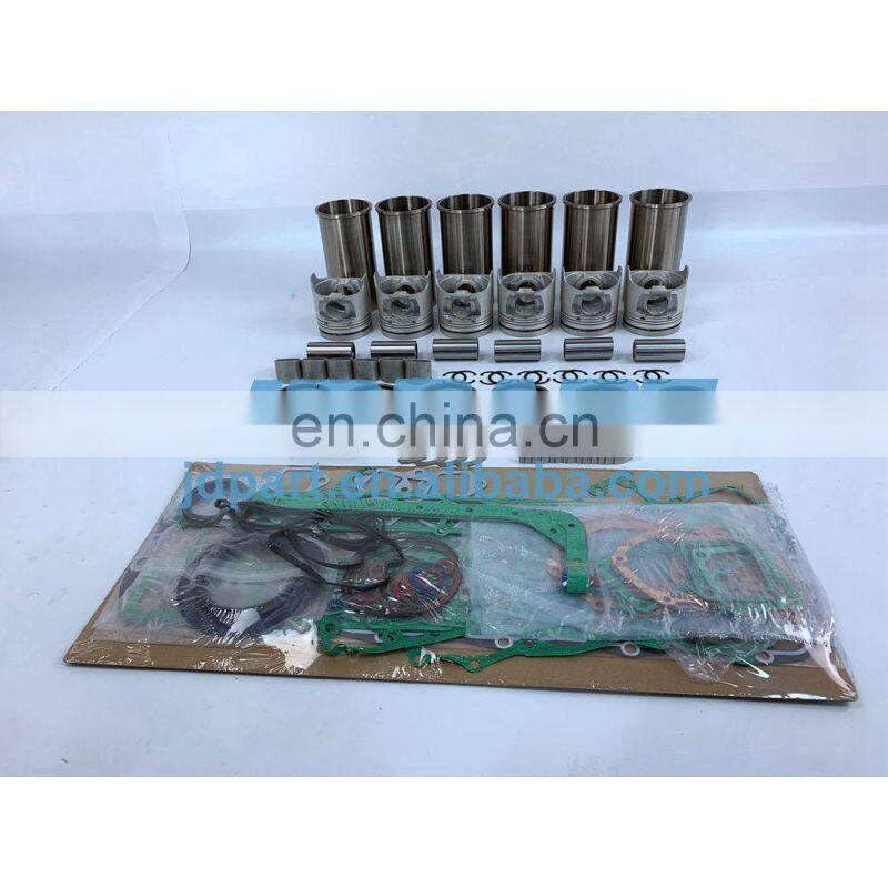 6DB10 Repair Overhaul Kit With Head Gasket Set Piston Rings Liner Kit Engine Bearing For Mitsubishi