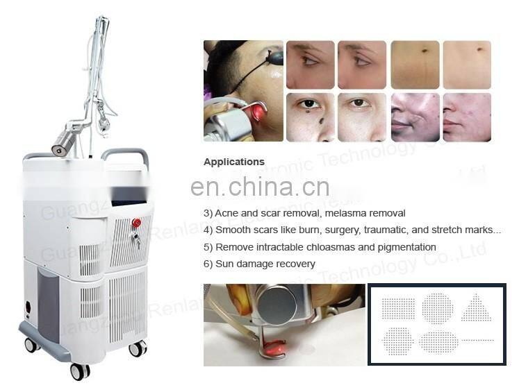 2019 new design vaginal rejuvenation Fractional CO2 laser beauty machine acne freckles