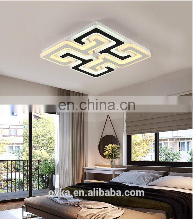 Simple household acrylic led ceiling light