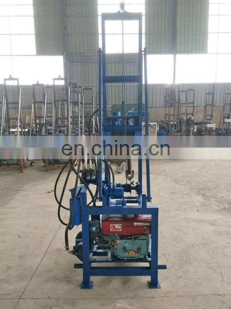 Factory price 100m depth borehole digging machine with diesel engine