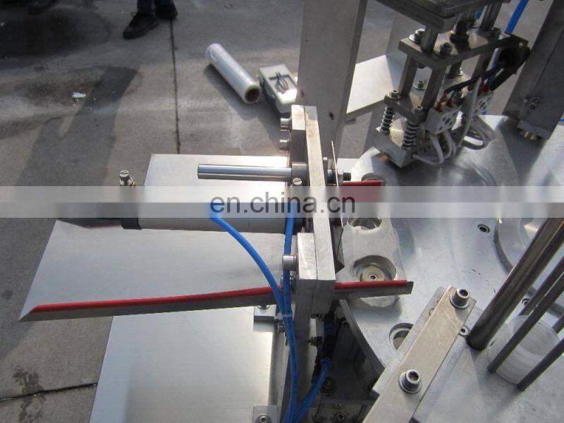Factory Price rotary Cup Filling and sealing Machine for sauce